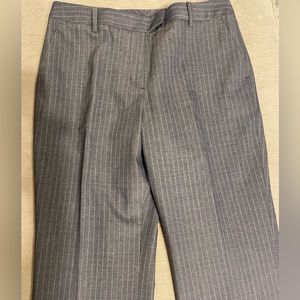 Brooks Brothers Women’s Wool Pinstripe Dress Pant. 8P